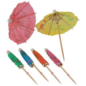 Paper Parasols Mixed Colours (Pack of 144)