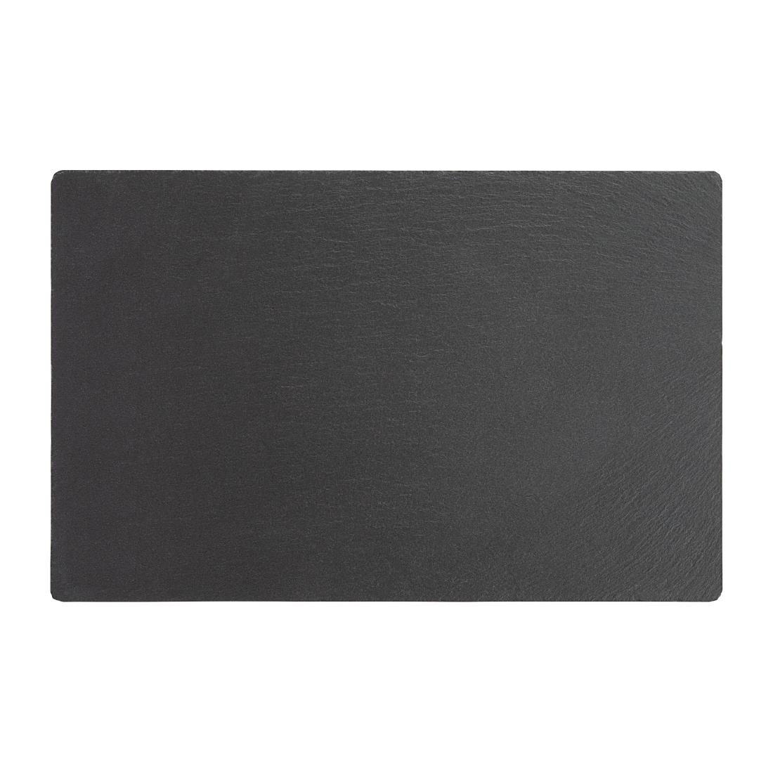 Olympia Smooth Edged Slate Platters 280 x 180mm (Pack of 2) - Image 7