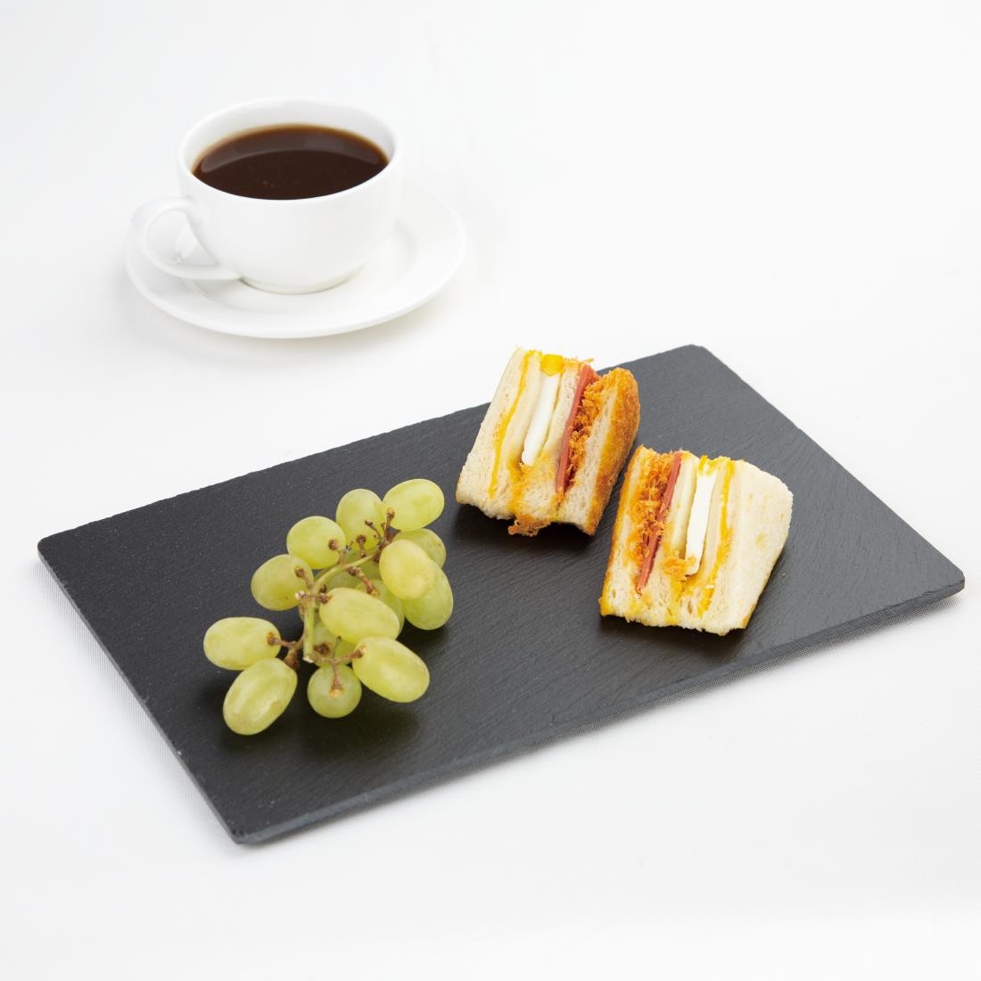 Olympia Smooth Edged Slate Platters 280 x 180mm (Pack of 2) - Image 4