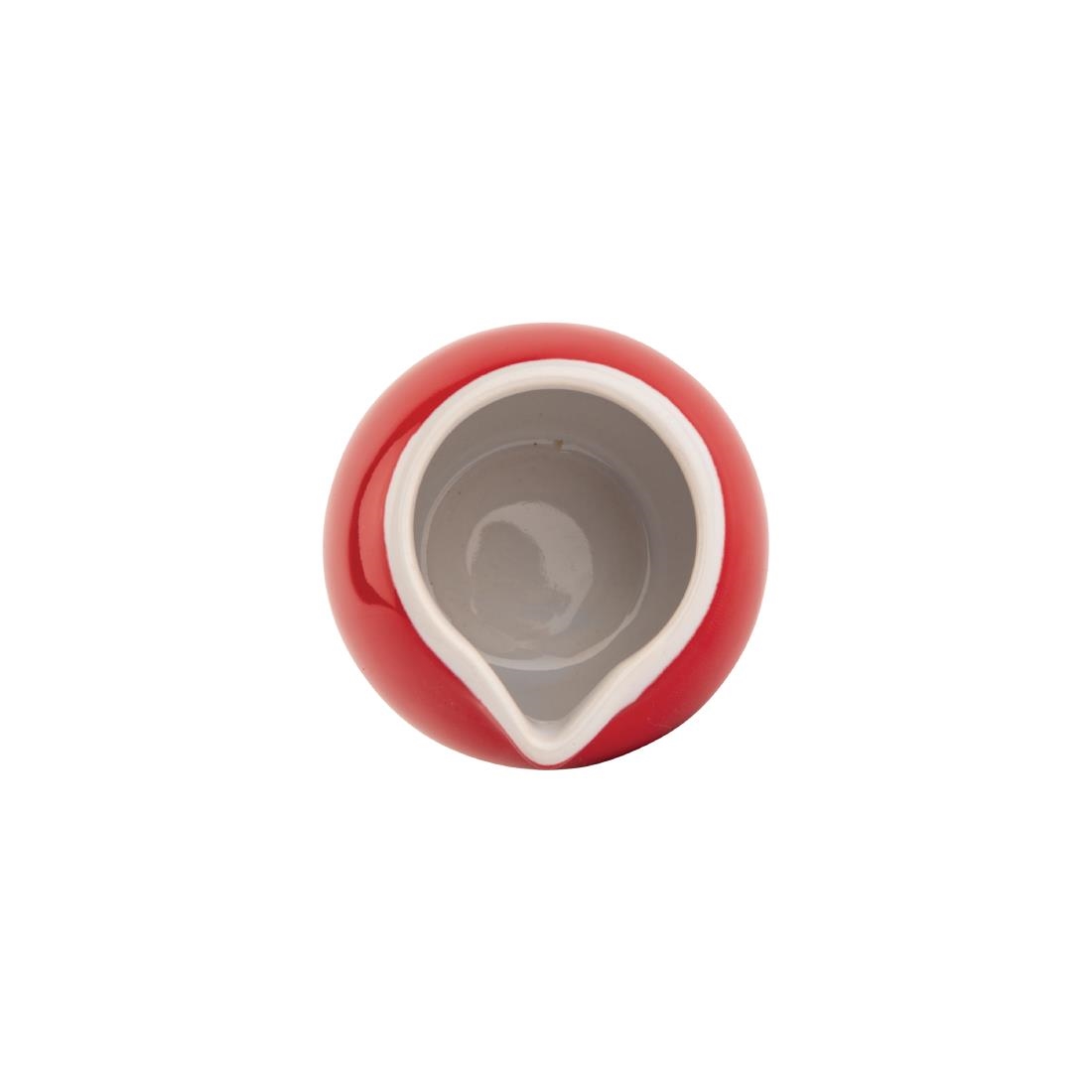 Olympia Cafe Milk Jug Red 70ml (Pack of 6) - Image 2