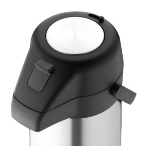 Olympia Stainless Steel Topped Pump Action Airpot 1.9Ltr