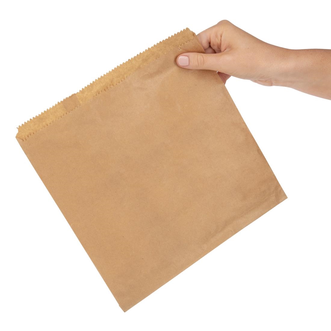 Fiesta Brown Paper Counter Bags Large (Pack of 1000) - Image 3