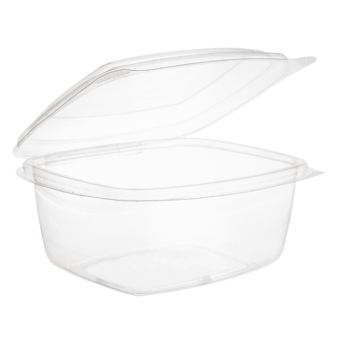 Vegware Compostable PLA Hinged-Lid Deli Containers 473ml / 16oz (Pack of 300) - Image 4