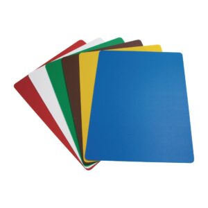 Hygiplas Colour Coded Chopping Mats Set Large (Pack of 6)