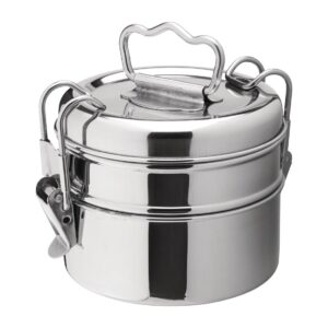 Utopia 2 Tier Tiffin Tin 115mm (Pack of 6)
