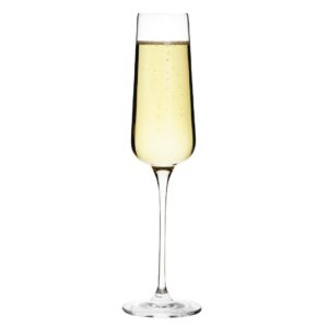 Olympia Claro One Piece Angular Champagne Flute 260ml (Pack of 6)