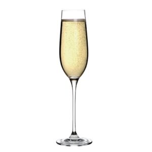 Olympia Campana One Piece Crystal Champagne Flute 260ml (Pack of 6)