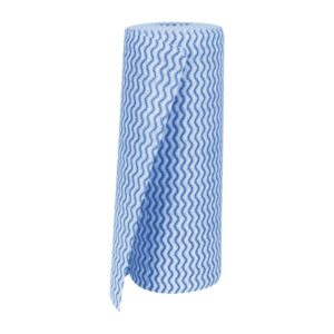 Jantex Non-Woven Cloths Blue (Roll of 100)