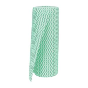 Jantex Non Woven Cloths Green (Roll of 100)