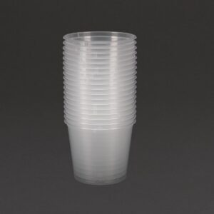 Fiesta Plastic Microwavable Deli Pots 150ml / 5.25oz (Pack of 100)