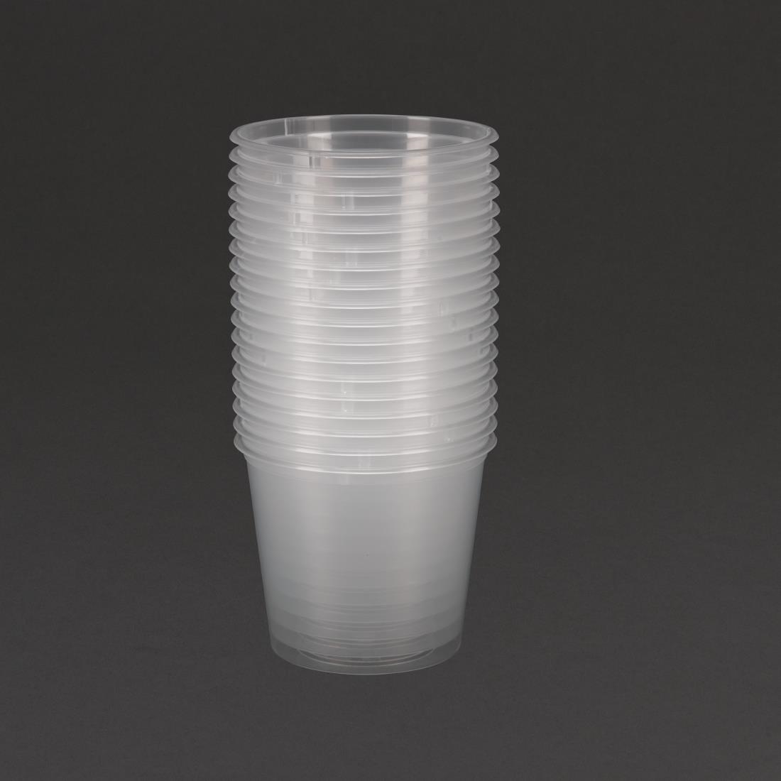 Fiesta Plastic Microwavable Deli Pots 150ml / 5.25oz (Pack of 100)