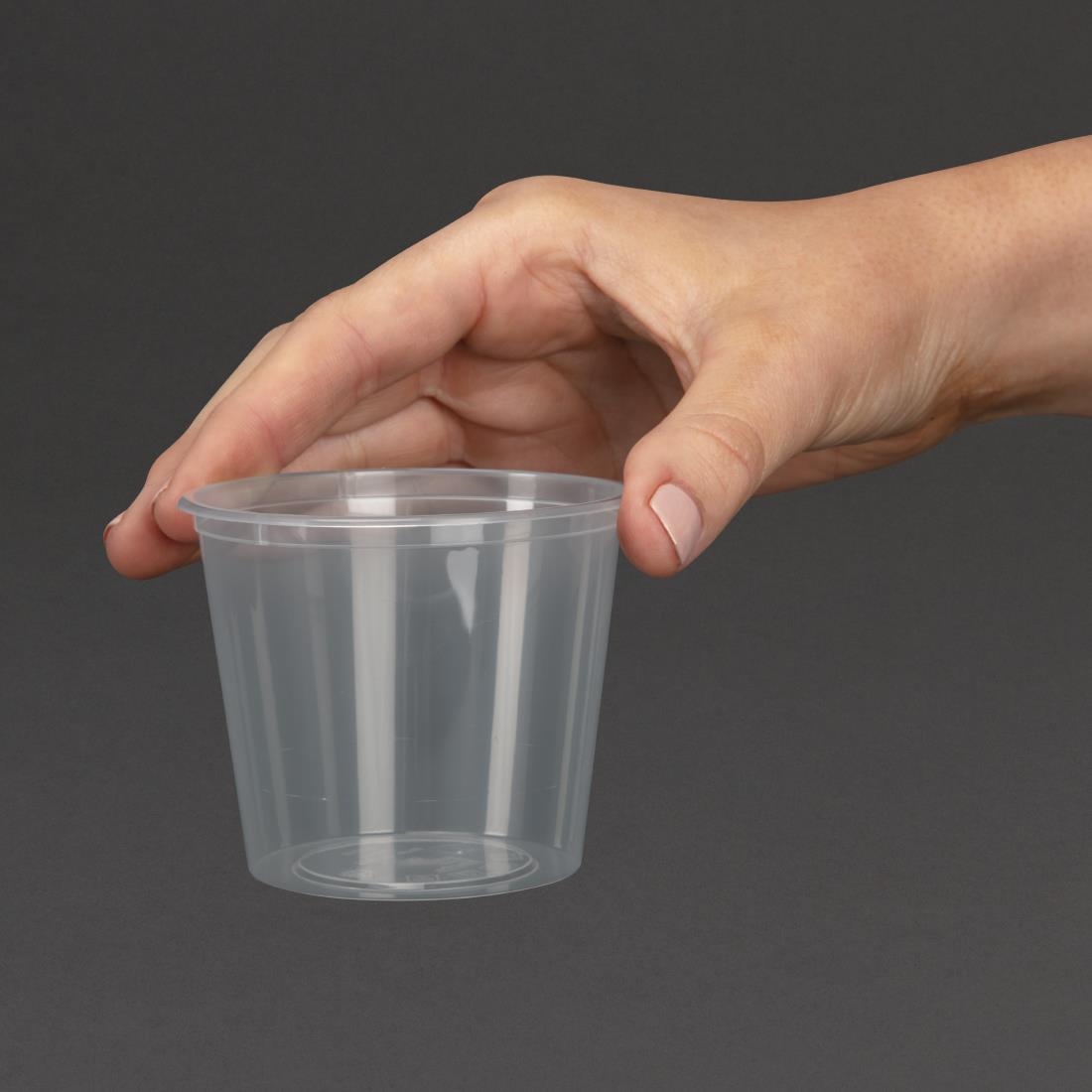 Fiesta Plastic Microwavable Deli Pots 150ml / 5.25oz (Pack of 100) - Image 3