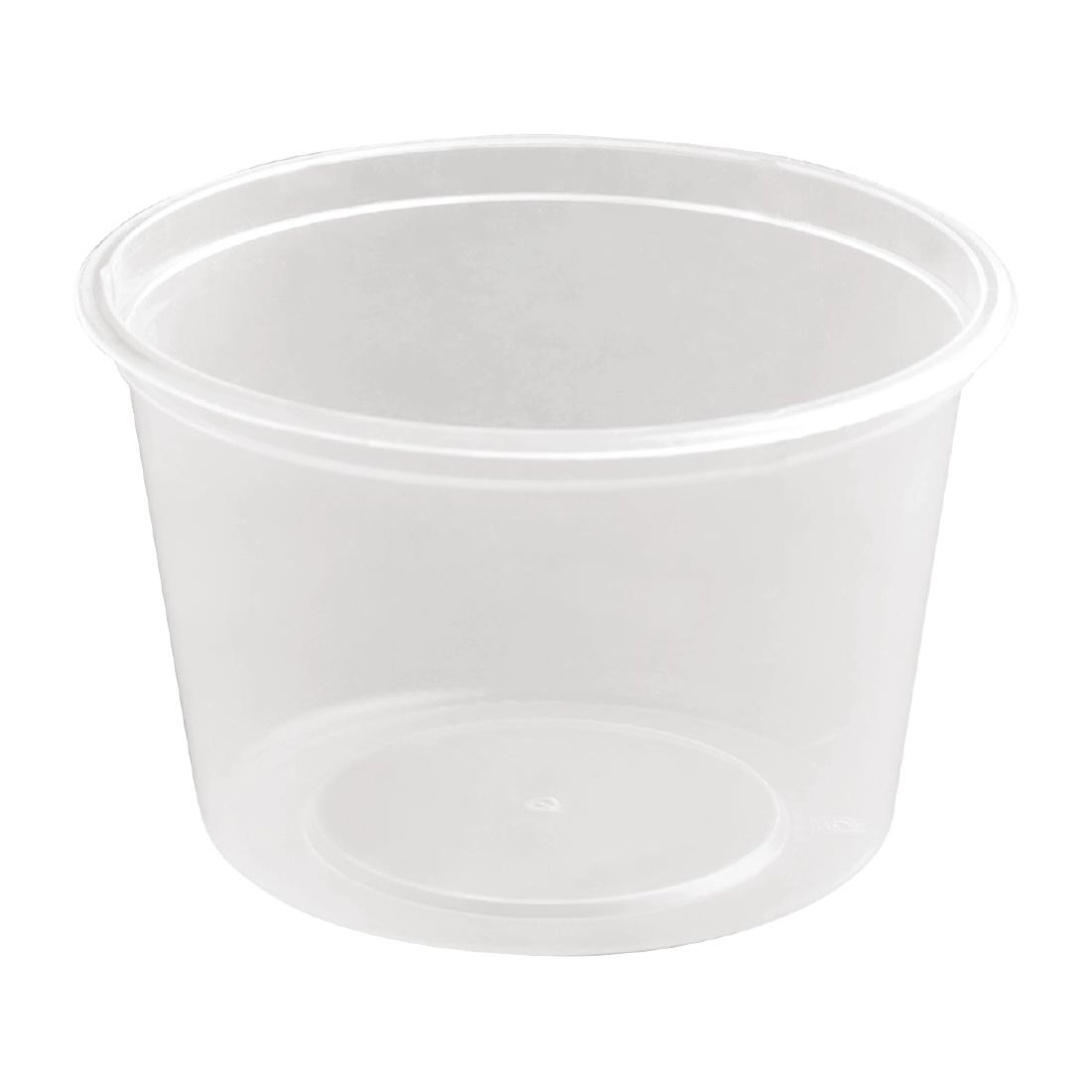 Fiesta Plastic Microwavable Deli Pots 100ml / 3.5oz (Pack of 100)