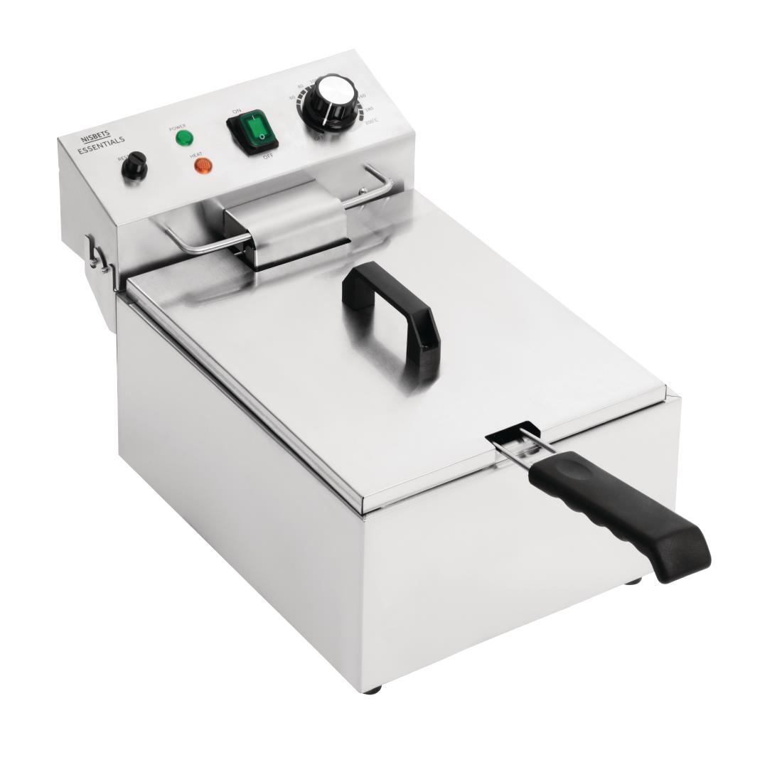 Nisbets Essentials Single Tank Electric Fryer