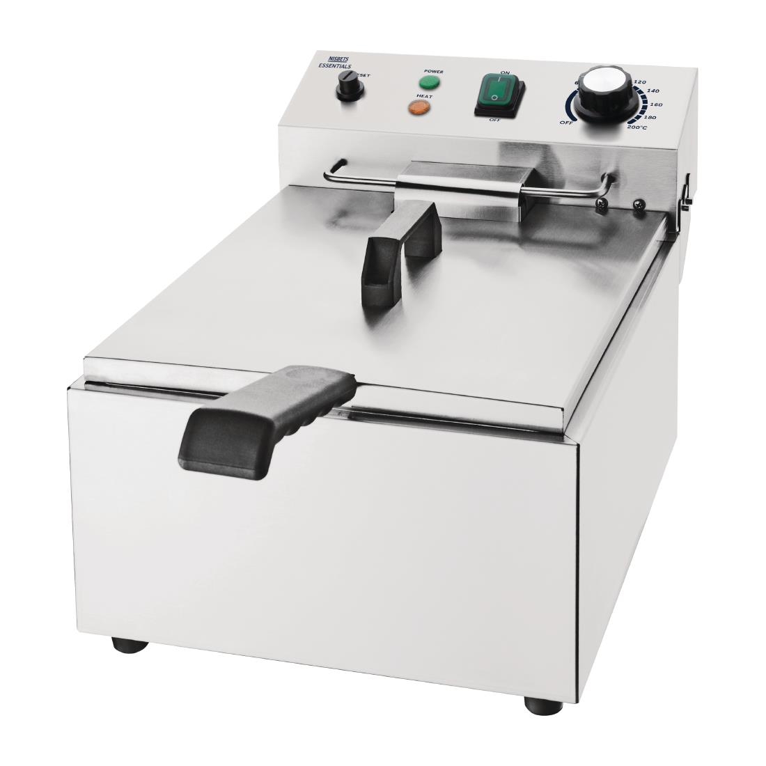 Nisbets Essentials Single Tank Electric Fryer - Image 4
