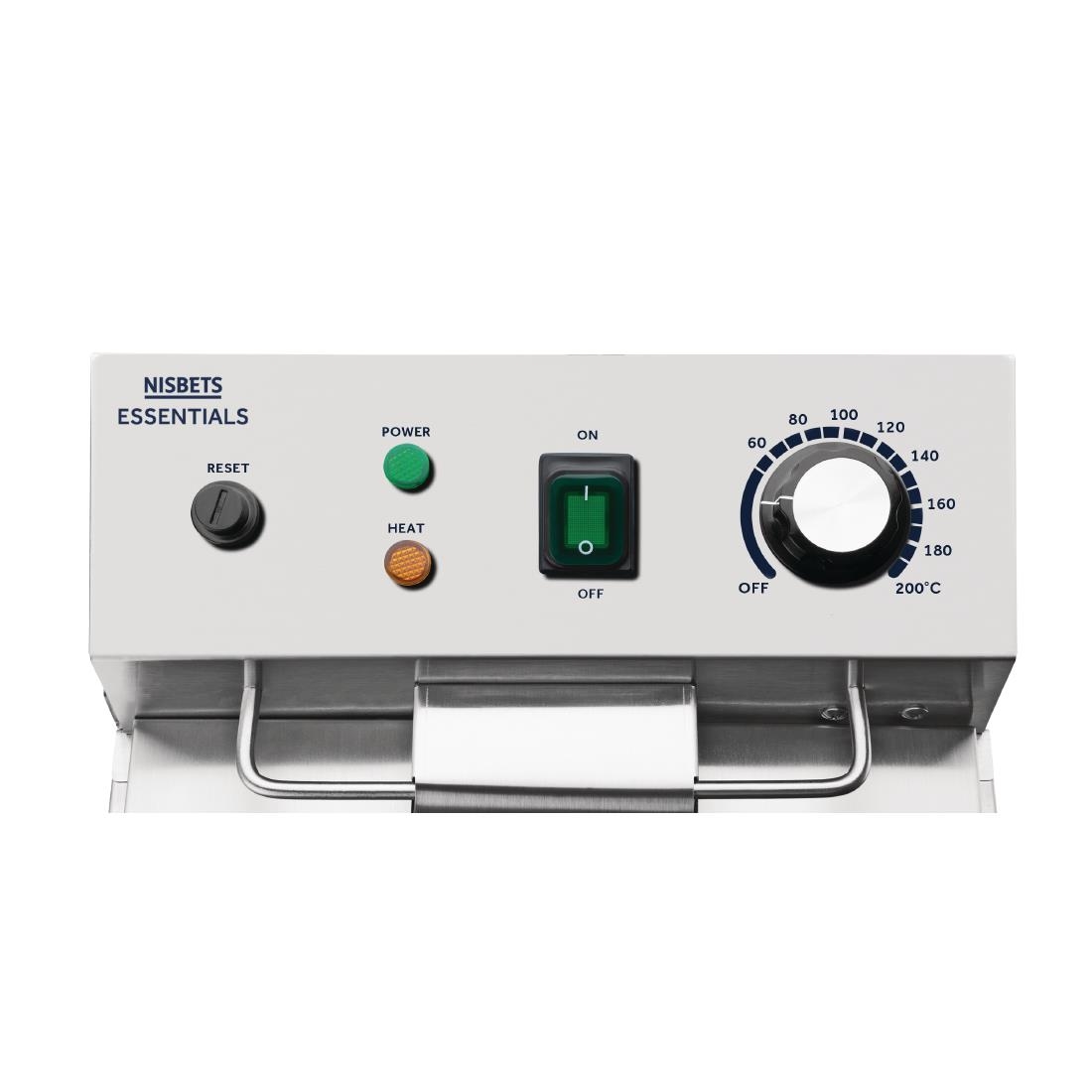 Nisbets Essentials Single Tank Electric Fryer - Image 7