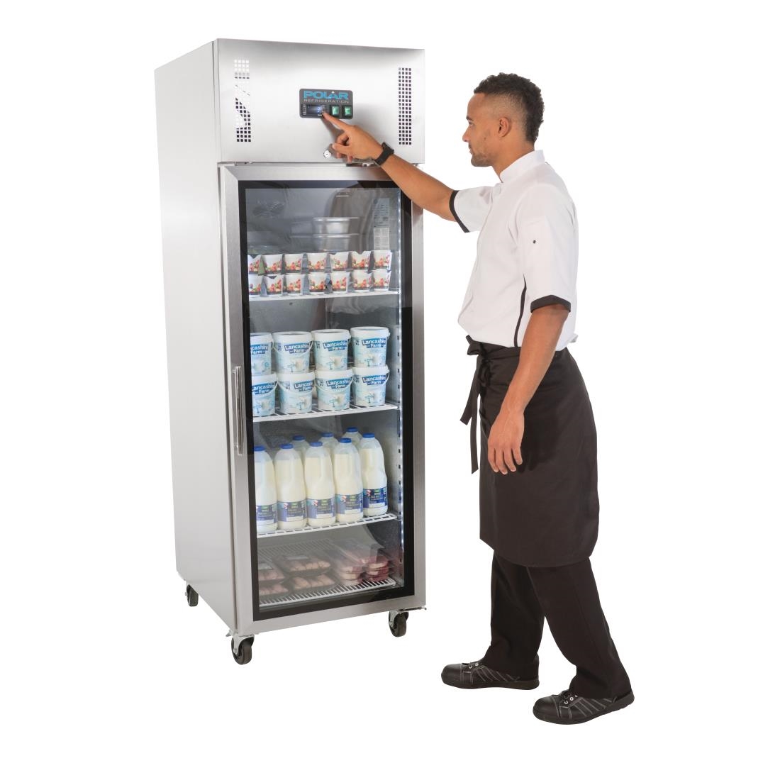 Polar G-Series Upright Gastro Display Fridge 600Ltr - Image 5
