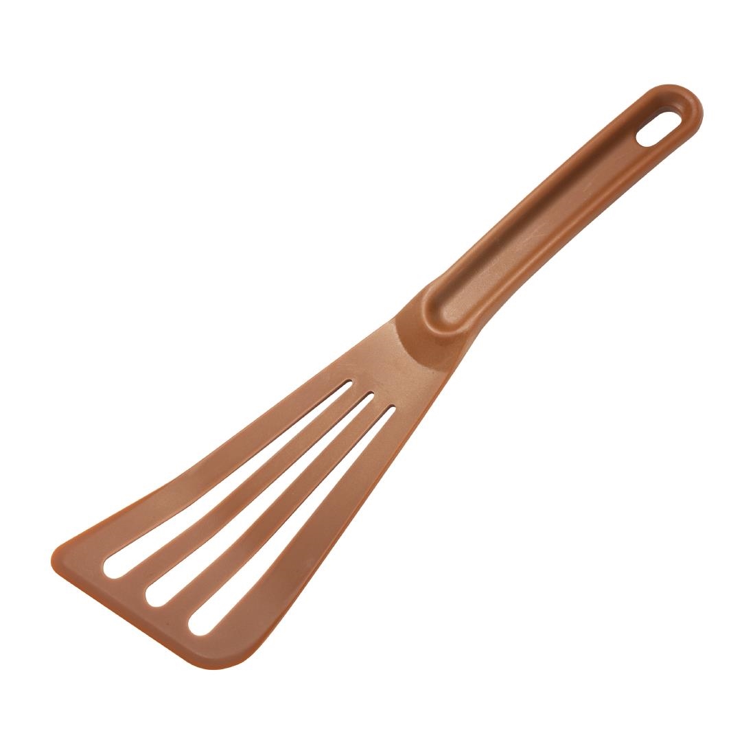 Mercer Culinary Hells Tools Slotted Spatula Brown 12"