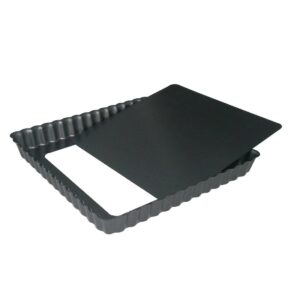 DeBuyer Non-Stick Square Tart Mould With Removable Base 23 cm