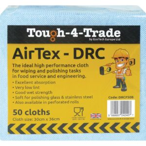 EcoTech AirTex Folded Cleaning Cloths (Pack of 50)