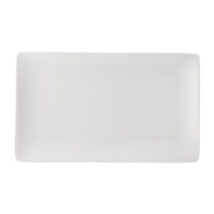 Utopia Pure White Rectangular Plates 160 x 280mm (Pack of 6)