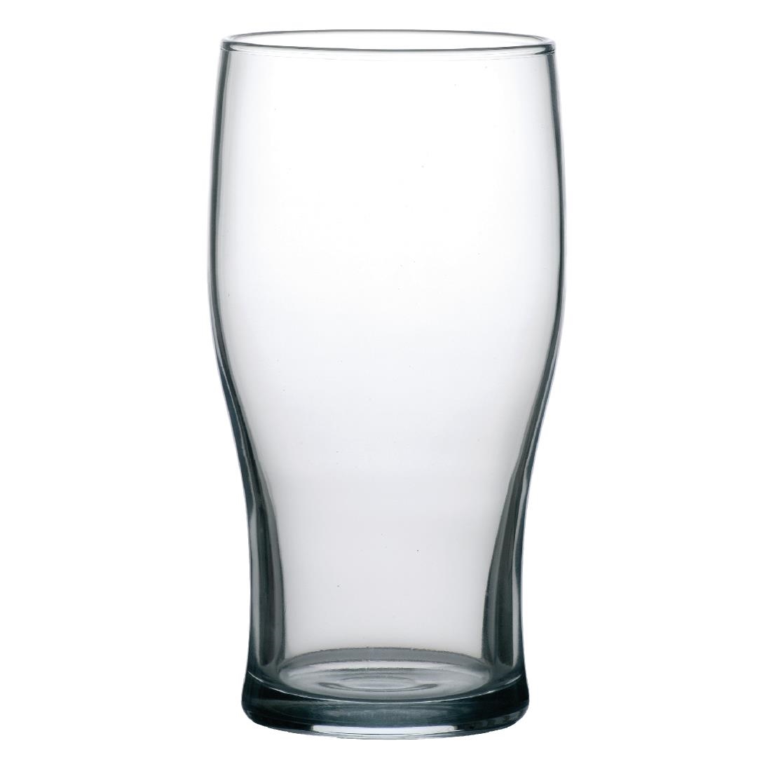 Arcoroc Tulip Nucleated Beer Glasses 570ml CE Marked (Pack of 48) - Image 2