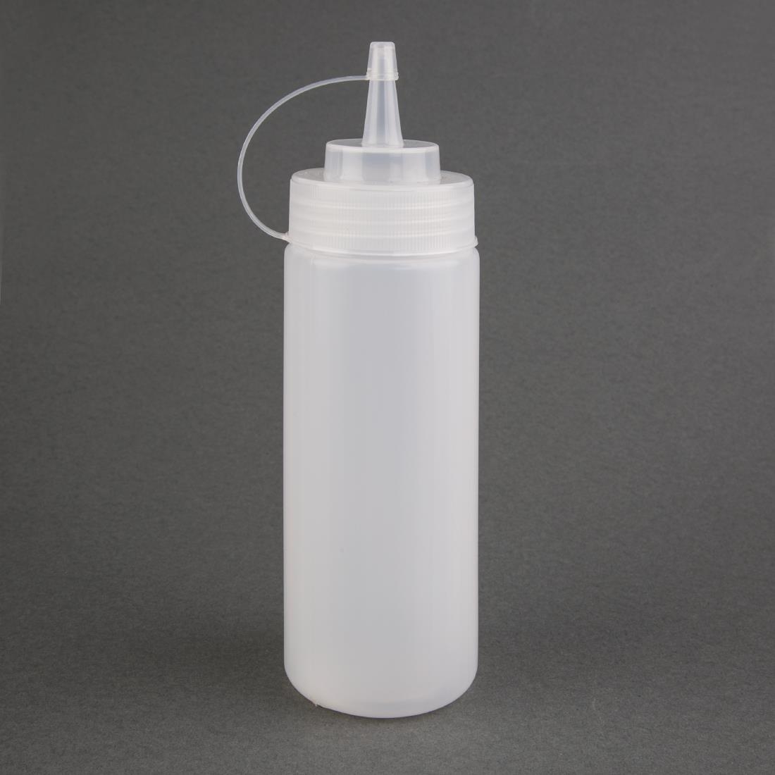 Nisbets Essentials Squeeze Sauce Bottles 12oz (Pack of 6) - Image 2