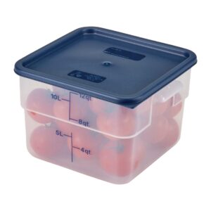 Cambro Camsquare Food Storage Container Lid Blue