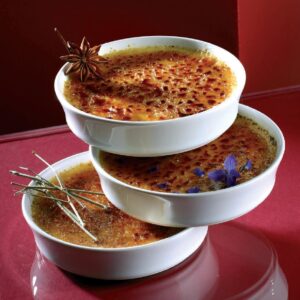 Revol Alexandrie Creme Brulee Dishes 140mm (Pack of 6)