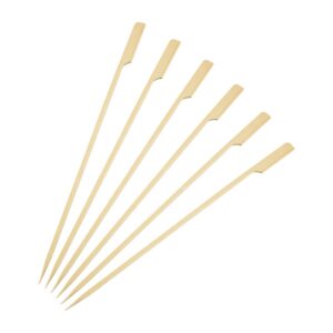 Fiesta Green Biodegradable Bamboo Paddle Skewers 240mm (Pack of 100)