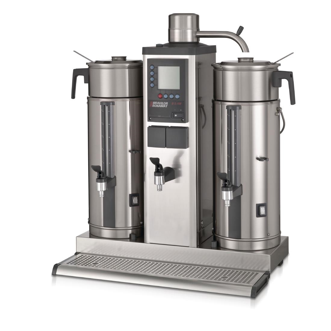 Bravilor B20 HW Bulk Coffee Brewer with 2x20Ltr Coffee Urns and Hot Water Tap 3 Phase - Image 3