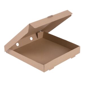 Fiesta Green Compostable Plain Pizza Boxes 12" (Pack of 100)