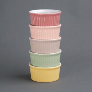 Olympia Pastel Ramekin Yellow 70ml (Pack of 12)