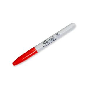 Sharpie Fine Permanent Marker Red 12 Pack