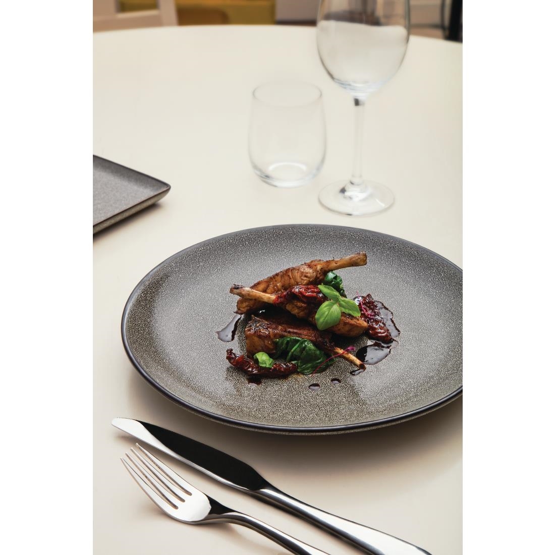 Olympia Mineral Coupe Plate 230mm (Pack of 6) - Image 2