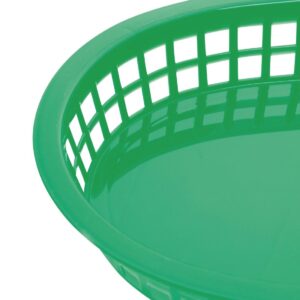 Olympia Kristallon Polypropylene Food Baskets Green (Pack of 6)