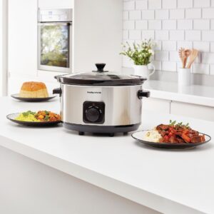 Morphy Richards 6.5l Slow Cooker Brushed Steel