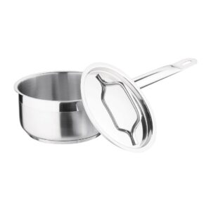 Nisbets Essentials Stainless Steel Saucepan 900ml
