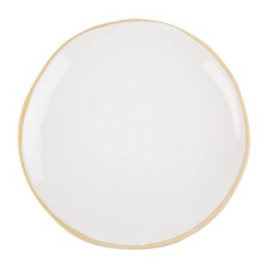 Plate Studio White Waxed Edge - 12" (Box 12)