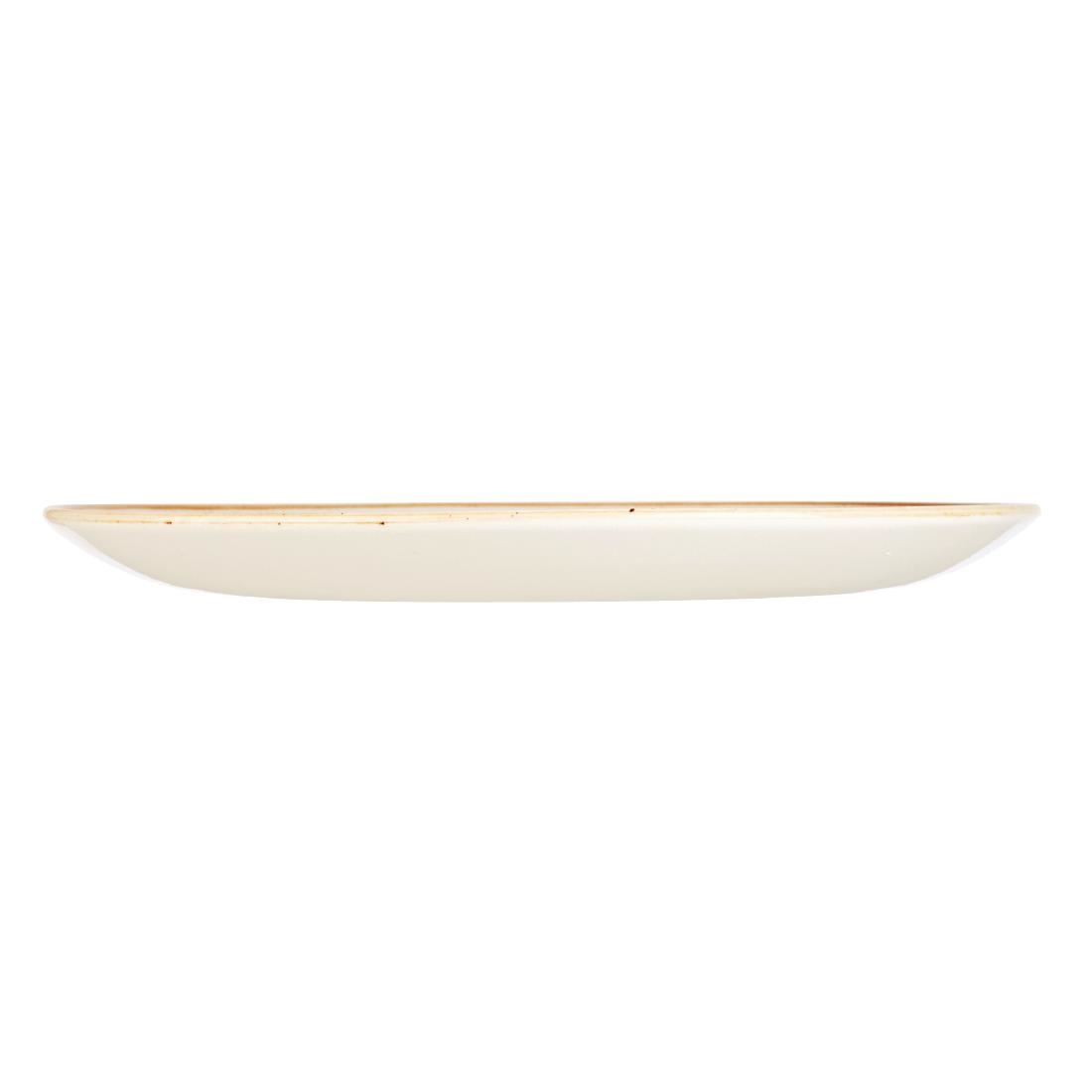 Churchill Stonecast Round Coupe Plate Barley White 260mm (Pack of 12)