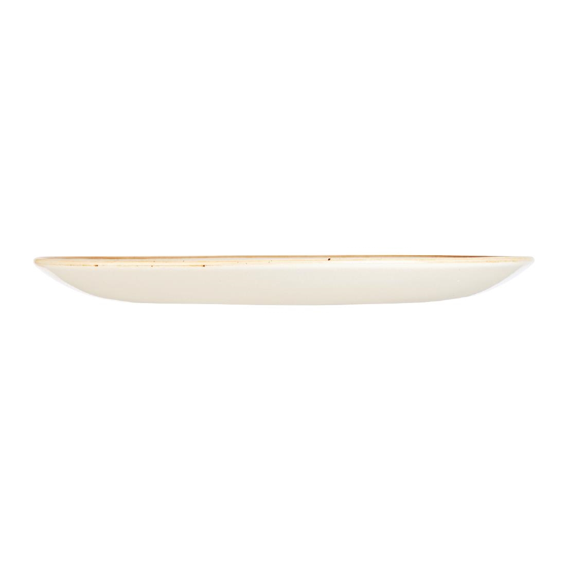 Churchill Stonecast Round Coupe Plate Barley White 165mm (Pack of 12)