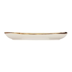 Churchill Stonecast Deep Square Plate Barley White 260mm (Pack of 6)