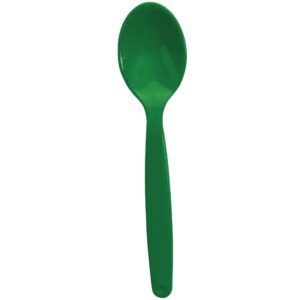 Olympia Kristallon Polycarbonate Spoon Green (Pack of 12)