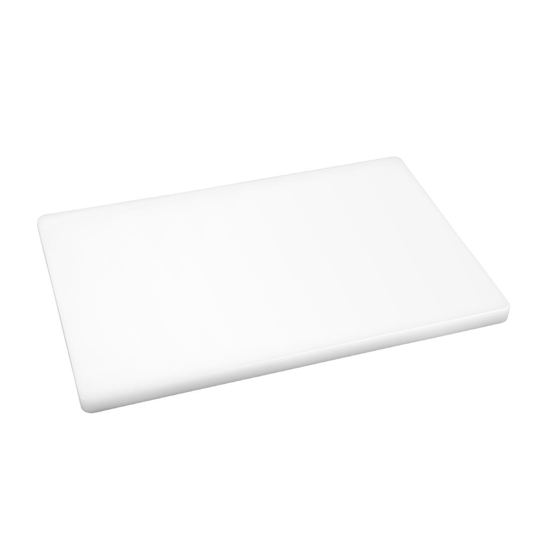 Hygiplas Extra Thick Low Density White Chopping Board Standard - Image 2