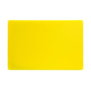 Hygiplas Extra Thick Low Density Yellow Chopping Board Standard