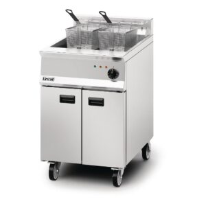 Lincat Opus 800 Single Tank Twin Basket Free Standing Electric Fryer OE8108
