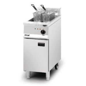 Lincat Opus 800 Single Tank Twin Basket Free Standing Electric Fryer OE8114