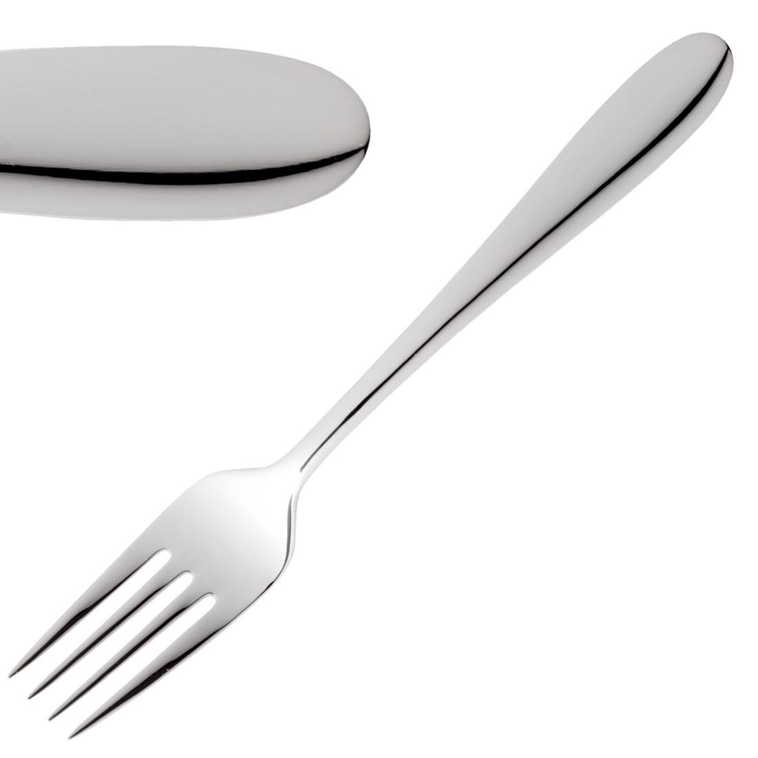 Amefa Oxford Dessert Fork (Pack of 12) - Image 2