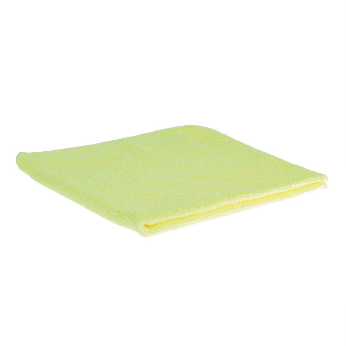 Jantex Microfibre Cloths Yellow (Pack of 5) - Image 6