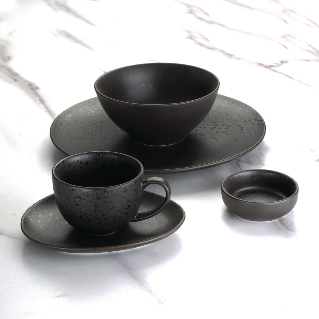 Olympia Fusion Oval Saucer 160mm (Pack of 6) - Image 4